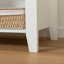 Commode de rangement à 4 tiroirs avec porte coulissante 47,24 "-97292097