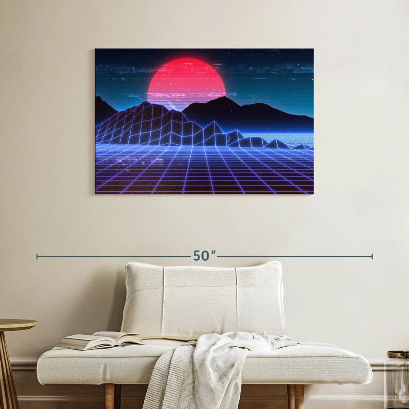 Kelan Digital Sunset, 26" H x 39" W