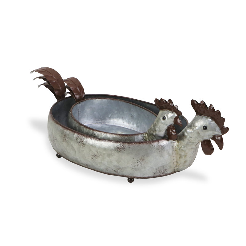 Holahan Handmade Metal Statue Planter