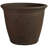 Anjelica Polyresin Large Round Outdoor Planter - 20" - Sable - Set of 4-897292701-897292700
