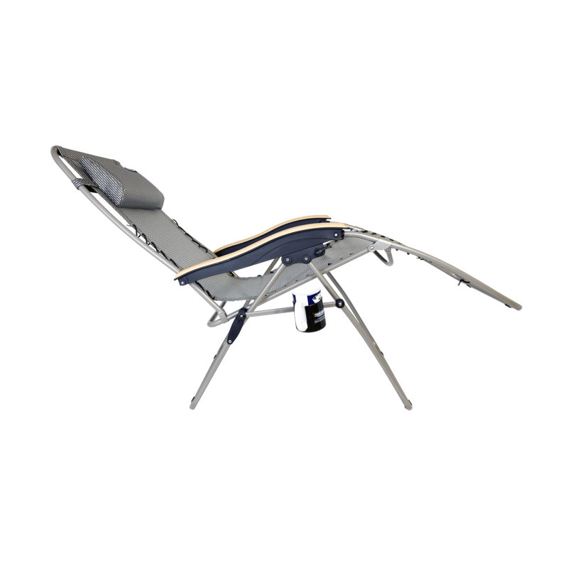 Fauteuil inclinable zéro gravité Martinsburg, Poivre et sel