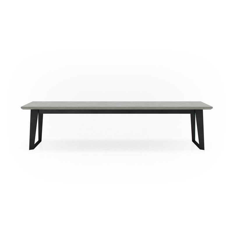 Amsterdam Dining Bench, Gray