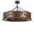 8 - Light Dimmable Drum Chandelier