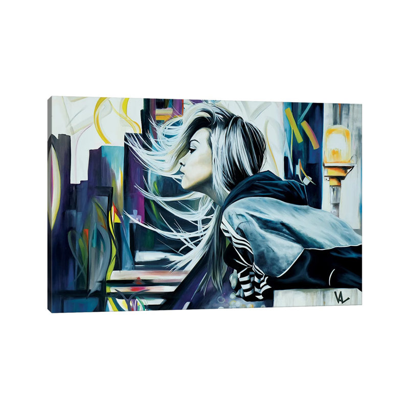 Over The Tops by Val Escoubet - Painting on Canvas, Wrapped Canvas, 30.48cm H x 45.72cm W x 1.91cm D