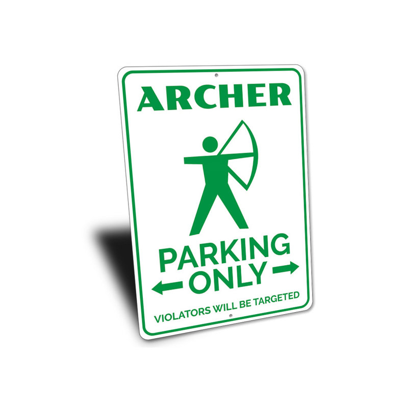 Panneau en aluminium Archer, H 18 po x l 12 po x P 0,06 po