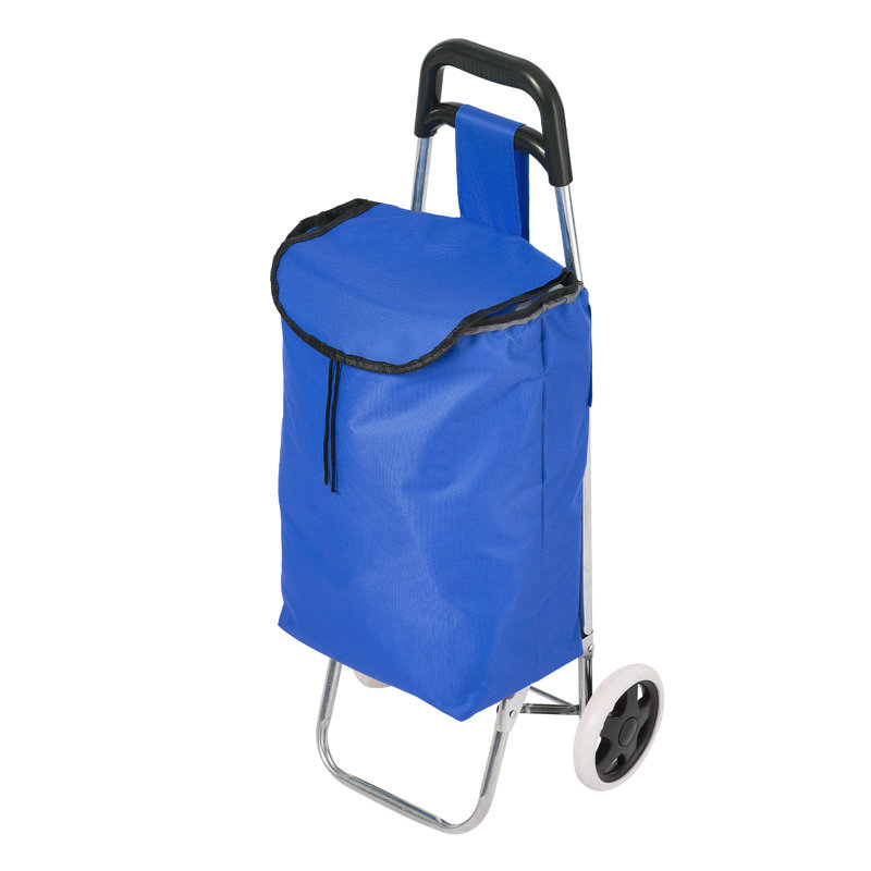 Metal Bar Cart, Blue