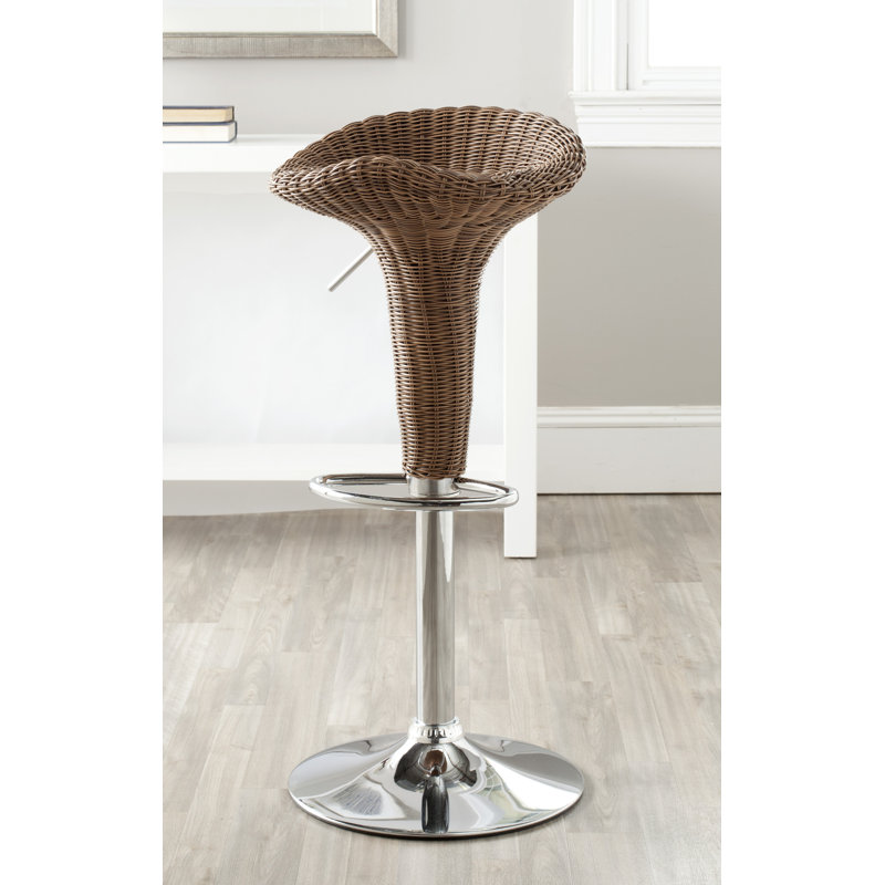 Tabouret de bar rotatif à hauteur ajustable Fajardo