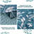 3 Pieces Soft Microfiber Lightweight Gradient Floral Quilt Set-122596215-122596217