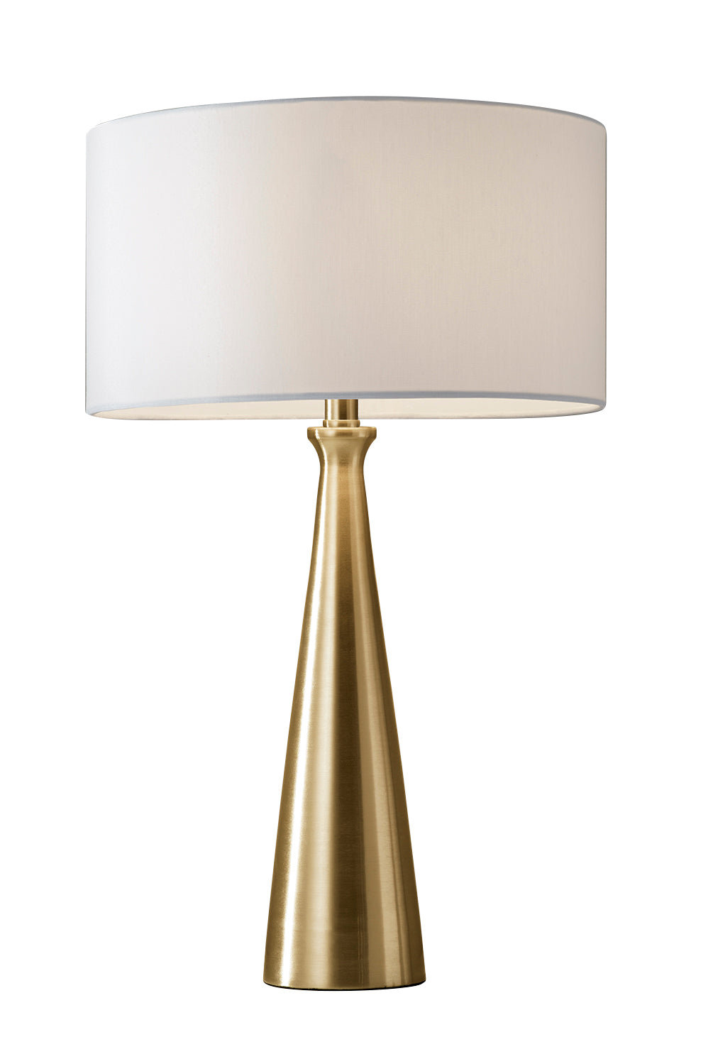 Spadina Metal Table Lamp, Antique Brass