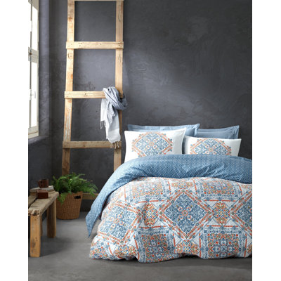 Cotton Toile Duvet Cover