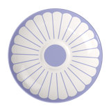 Villeroy & Boch Fleur Bleu Collection Coffee Cup Saucer, Premium Porcelain, Made in Germany, Dishwasher and Microwave Safe, Saucer/Small Serving Plate, 5.75 in Diameter, Flower Pattern, Blue