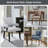 Dawson Upholstered Dining Chair with Padded Arm-934958666