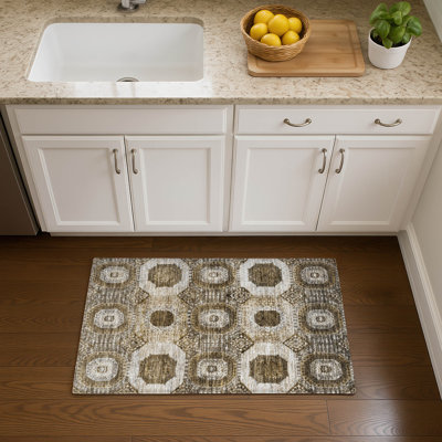 Premium Machine Washable Alaina AMF1926 Panels Rug