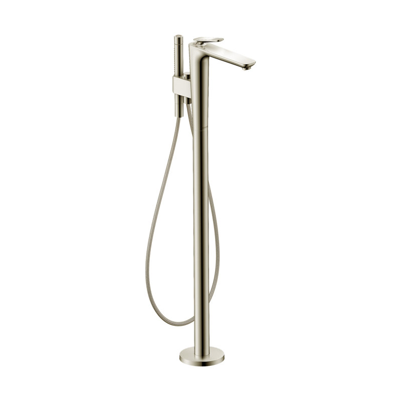 Citterio C Tub Filler with Diverter, Polished Nickel