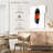 Kerner Black And Orange Feather-108543245