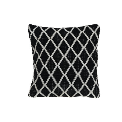Coussin à losanges côtelés