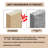 36'' Single Bathroom Vanity with Ceramic Top-1456287276-1456287279