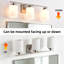 Éclairage pour meuble-lavabo Burdene-730506409-730506410