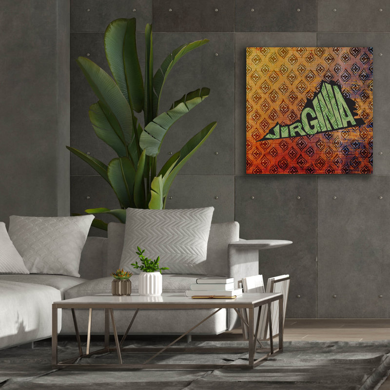 'Virginia 3' by Art Licensing Studio Canvas Wall Art