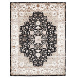 Luxurious And Intricate Walton Select Black And Ivory Area Rug