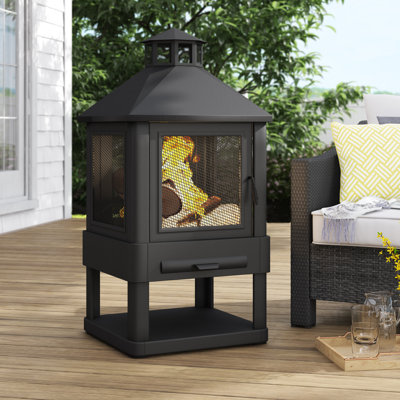 Rendon Steel Wood Burning Smokeless Pagoda