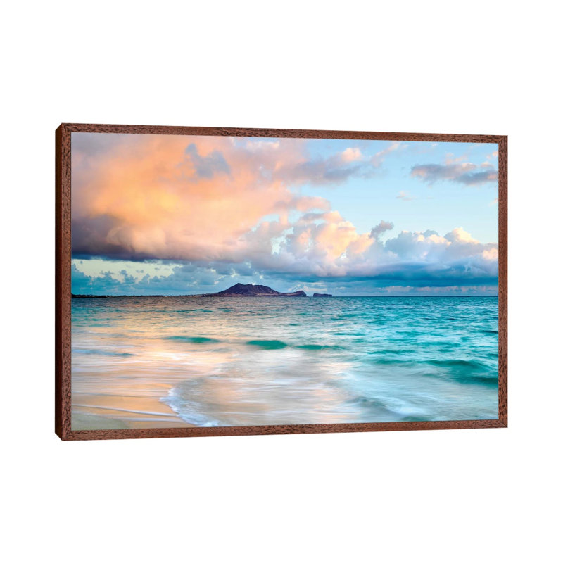 Lanikai Beach Near Honululu by Susanne Kremer - Gallery-Wrapped Canvas Giclée on Canvas, 101.6 cm H x 66.04 cm W