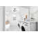 Breit Glass Semi Flush Mount
