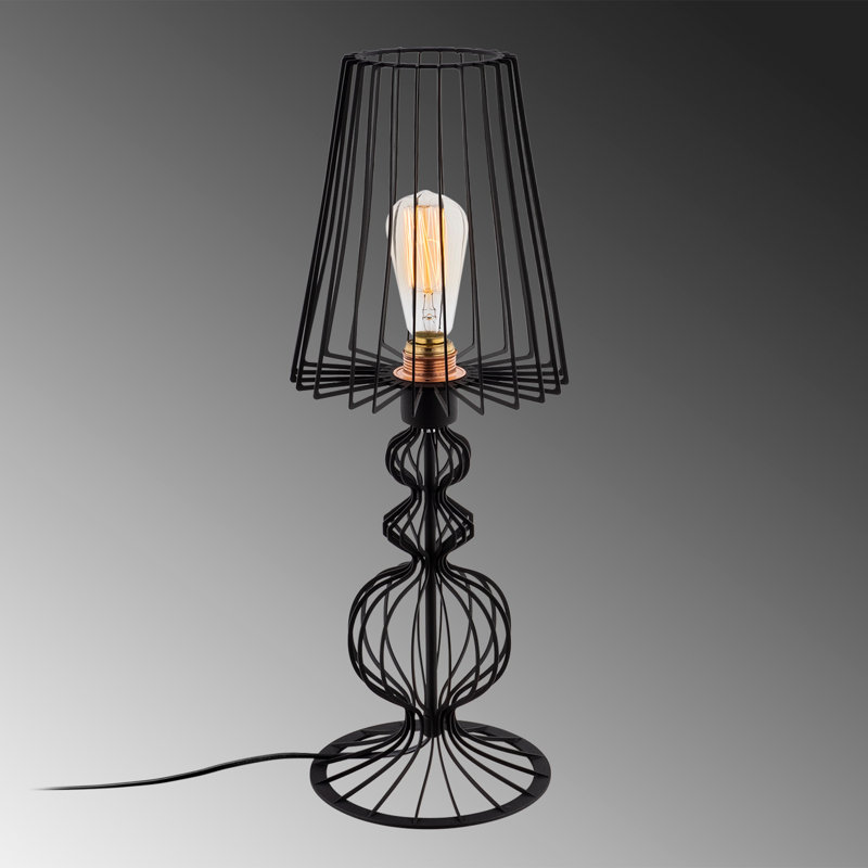 Lampe de table noire 23,23 "Akram