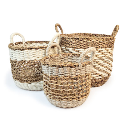 Ensemble de paniers 3 pièces Ula
