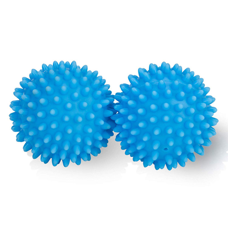 Smart Design Blue Plastic Anti-Static Dryer Balls - Set of 2