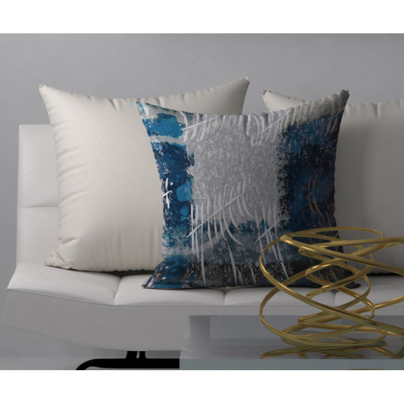 Reversible Throw Pillow, 24" x 24"