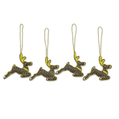 3'' Handmade Fabric Hanging Figurine Ornament