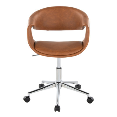 Arshad Upholstered 5-Star Task Chair by LumiSource