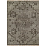 Bristol Ikat Area Rug in Black/Gray