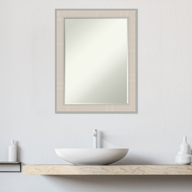 Hasten Solid Wood Frame Rectangle Mirror