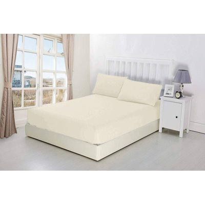 Egyptian Cotton Sateen Fitted Sheet