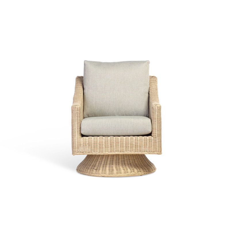 Upholstered Swivel Armchair
