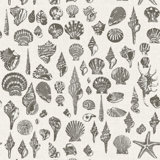 Lowcountry Love Shells Marsh Breeze Wallpaper by Megan Molten