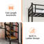 Lit mezzanine avec bureau en forme de L, grand espace de rangement et compartiments de rangement, structure de lit robuste avec escalier, garde-corps continu, peu encombrant, silencieux, sans ressorts éléphants requis