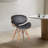 Murtaza Mid-Century Dining Chair in Faux Leather and Walnut Wood-1836875448-1786824832