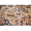 Tapis floral fait à la main 9 x 13