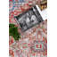 Tapis à motif abstrait rouge / bleu / orange / beige Hegg Collection-112385624