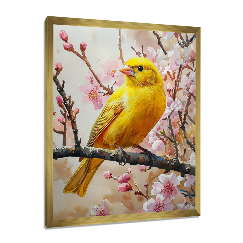 Reproduction d'art sur toile, H 44 po x l 34 po, Reproduction encadrée sans passe-partout, Or
