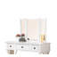 Ensemble coiffeuse avec tabouret et miroir Potterville-1278480486