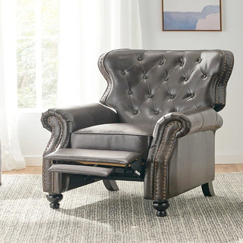 Fauteuil inclinable par pression
