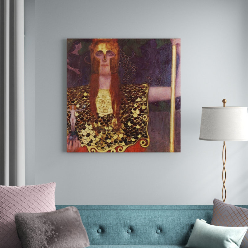 Gustav Klimt - Wrapped Canvas Painting, 70cm H x 70cm W x 1.8cm D