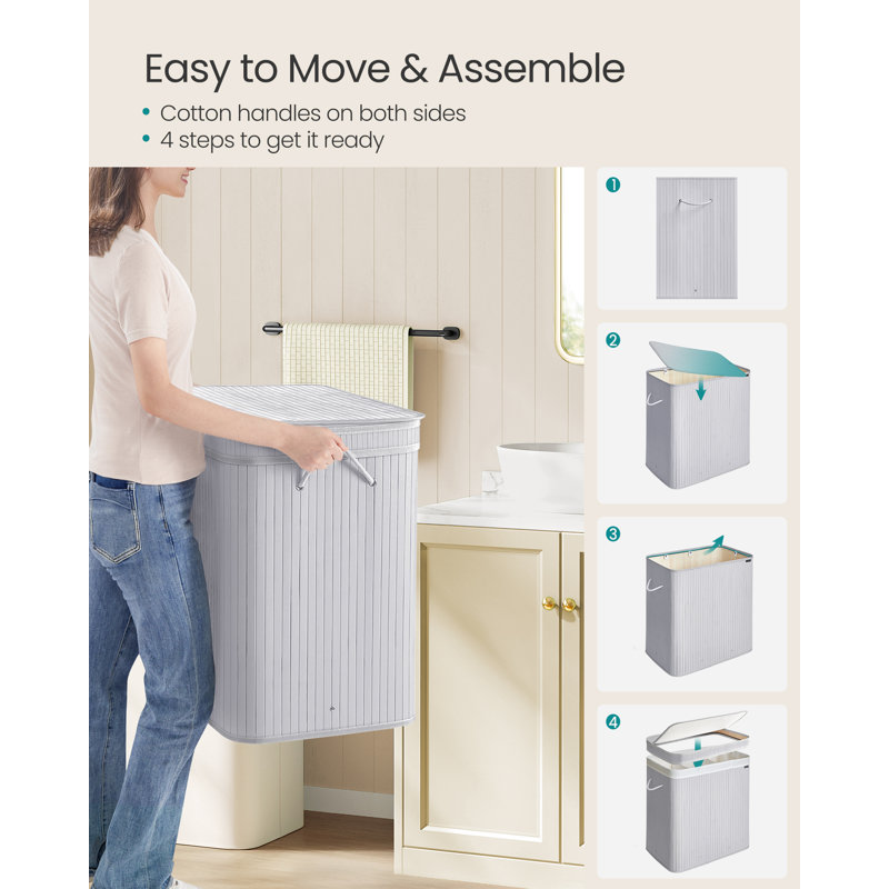 Bamboo Laundry Hamper