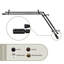 Ensemble de tringle à rideaux double et quincaillerie pour fenêtre Prattsville-273377853-273377843