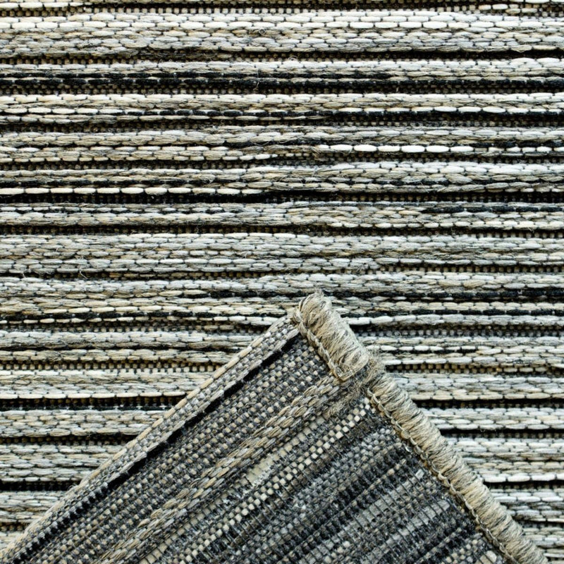 Albanese Striped Indoor / Outdoor Area Rug, Rectangle 60 x 110cm