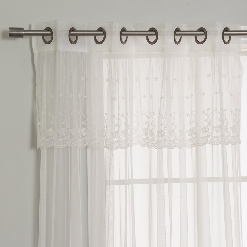 Molloy Insulating Curtain Pair, l 52" x L 84", Rose pâle